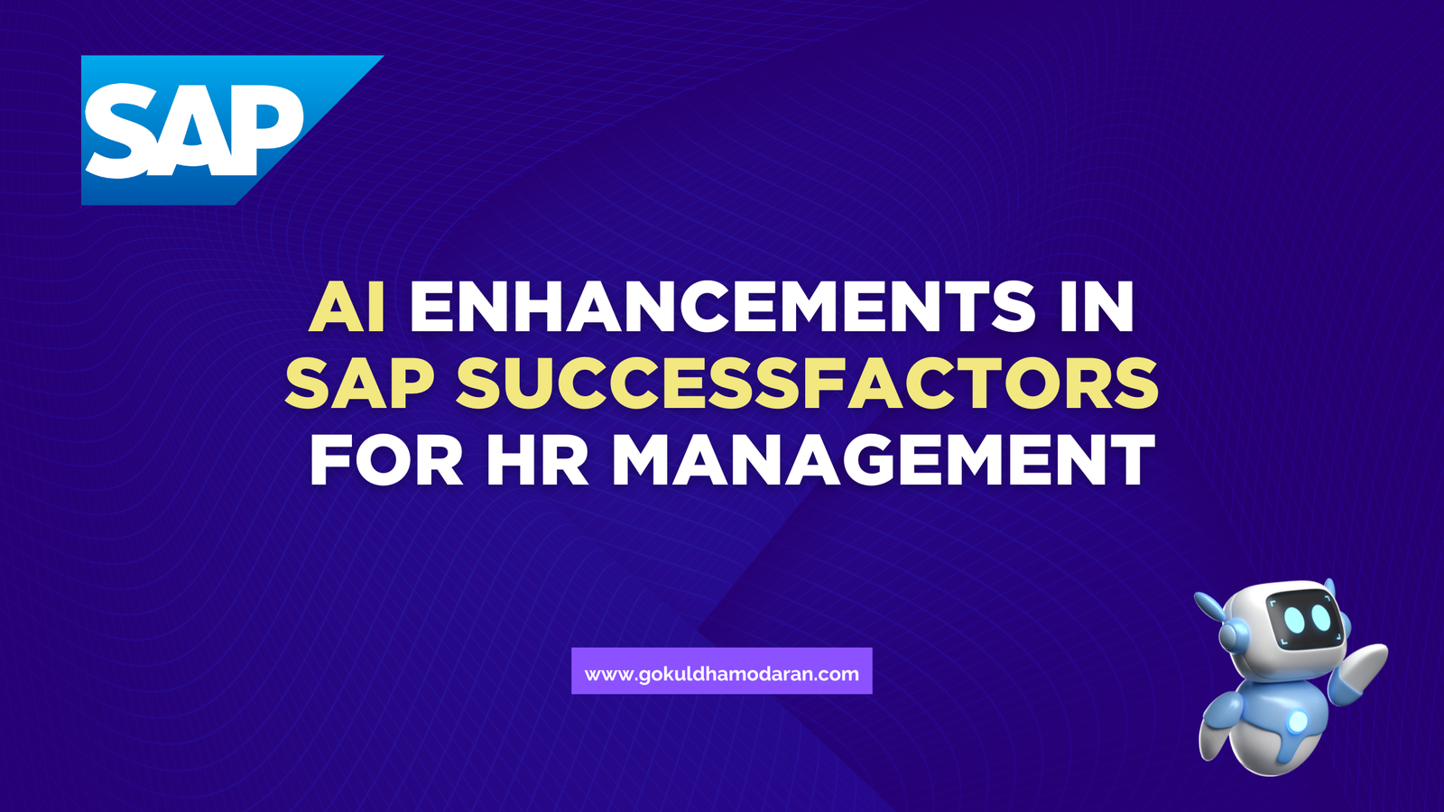 Cover image for the article: AI Enhancements in SAP SuccessFactors for HR Management