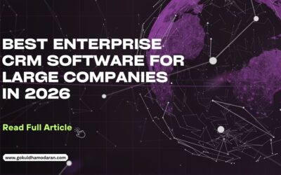 Best Enterprise CRM Software for Large Companies in 2026